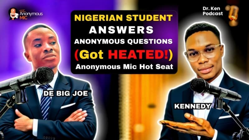 De Big Joe on the Anonymous Mic Hot Seat | Truth Bombs & Unfiltered Q&A (EPIC!)